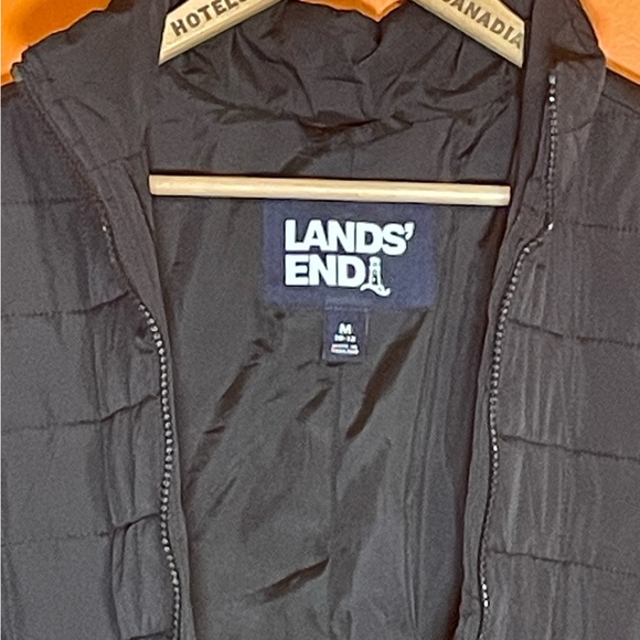 Lands End 3 in 1 Parka-Sz M-Black - Picture 11 of 12